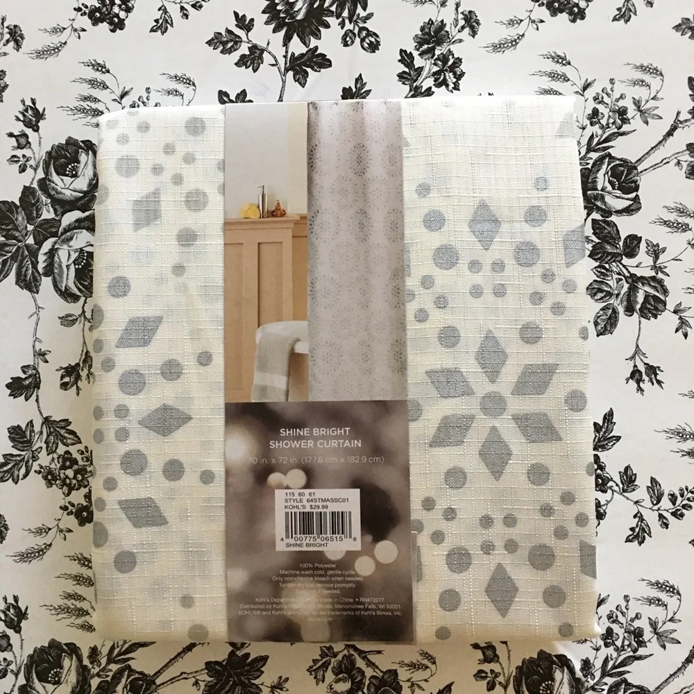 St. Nicholas Square Shine Bright Shower Curtain